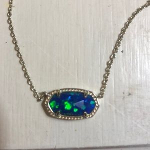 Blue and Gold Kendra Scott Necklace
